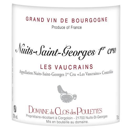 Nuits Saint Georges 1er Cru "Les Vaucrains"