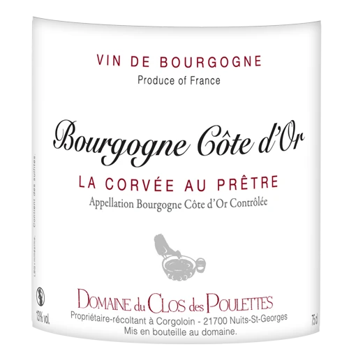 Bourgogne Côte d'Or "la Corvée au Prêtre"