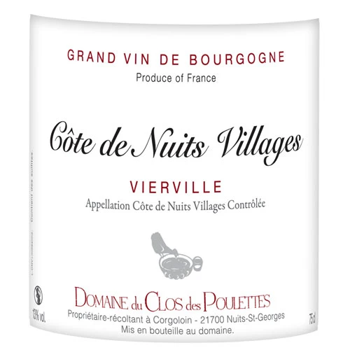 Côte de Nuits Village "Vierville"