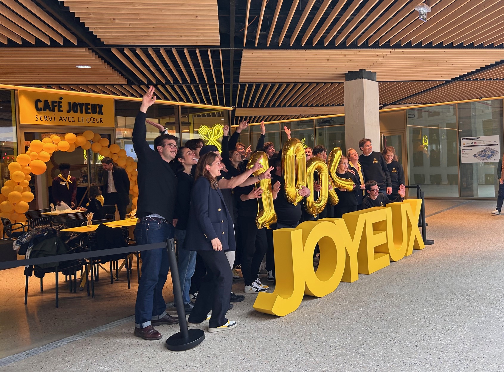 Participation au lancement 33è café Joyeux , à Dijon